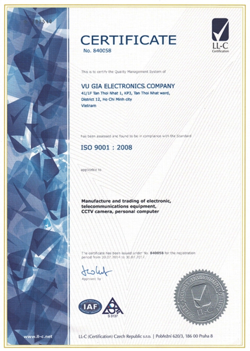 ISO 9001:2008